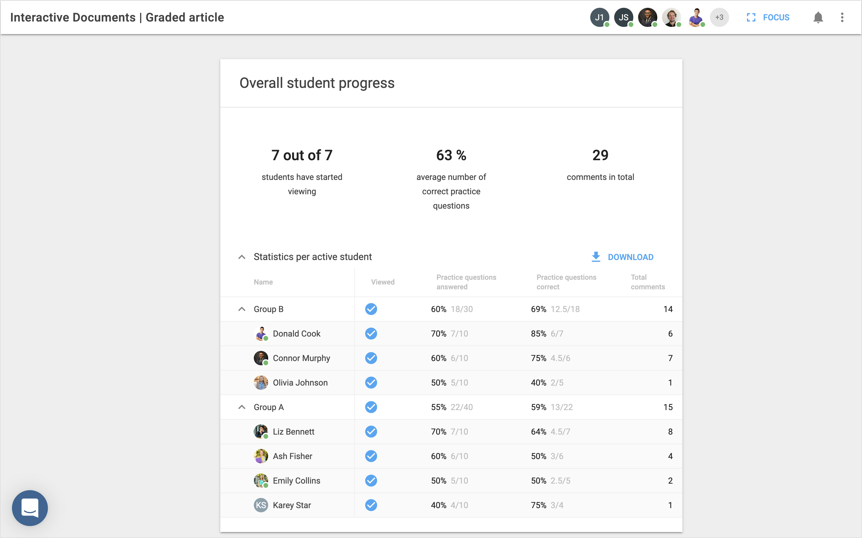 Interactive Document